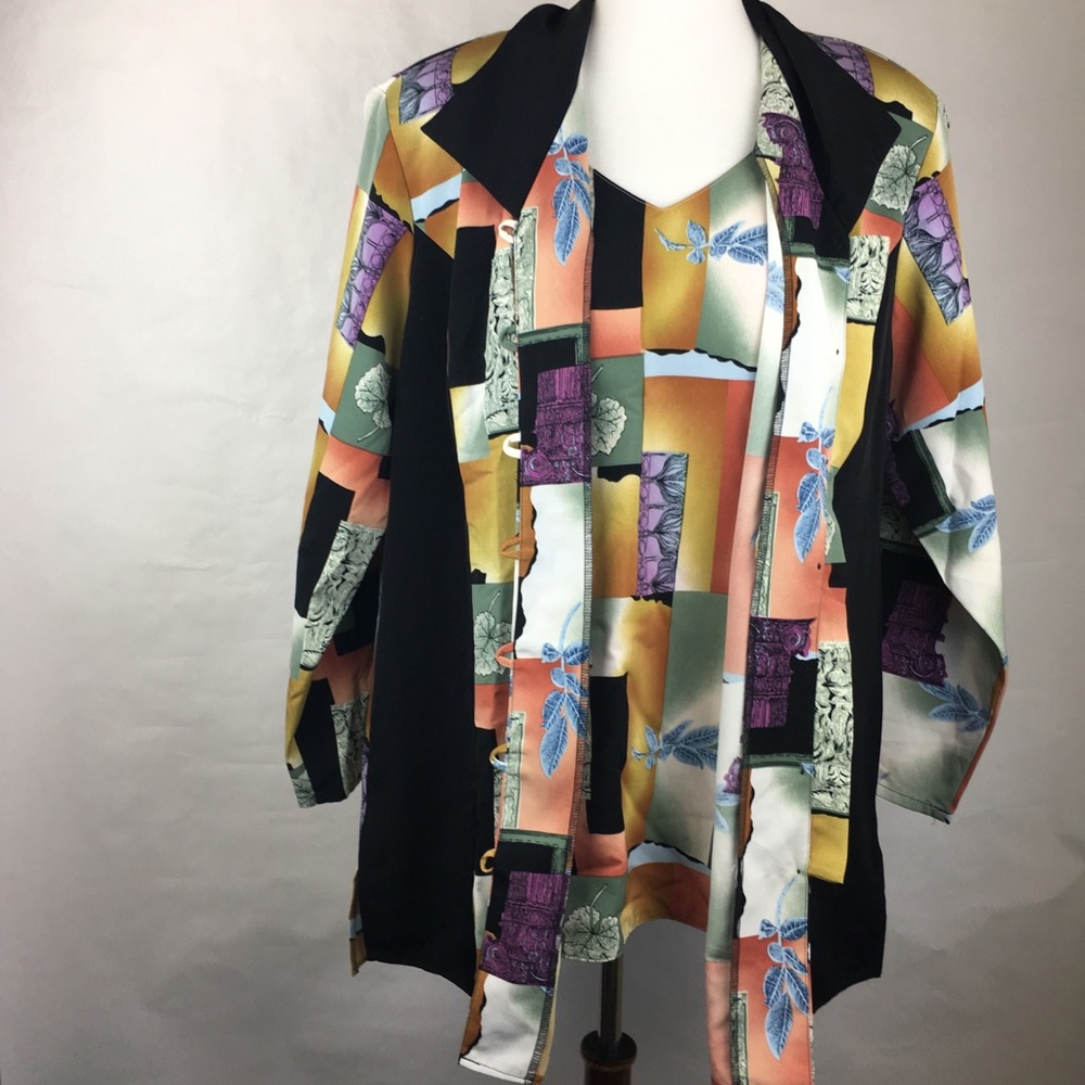 Vintage Maggie Sweet Two Piece Patterned Set